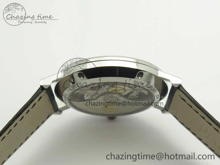 Fashionable Altiplano SS BBR Best Edition Black Dial on Black Leather Strap A430P 9111