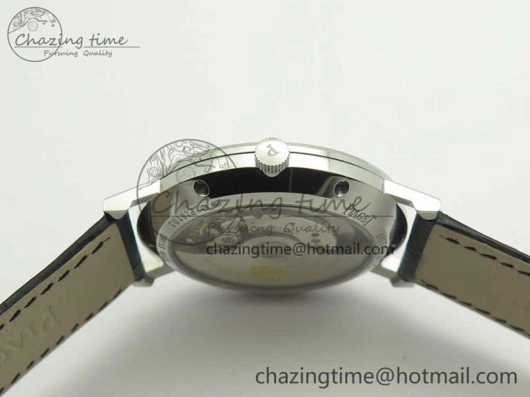 OnTrend Altiplano SS BBR Best Edition White Dial on Black Leather Strap A430P 9114