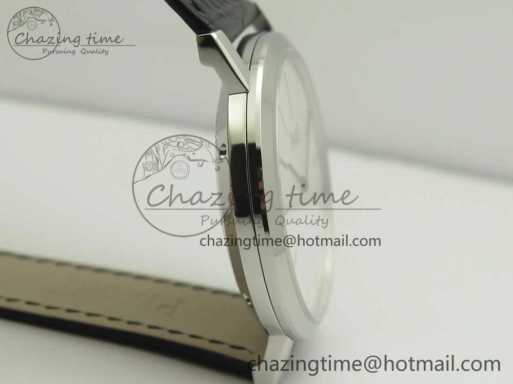 OnTrend Altiplano SS BBR Best Edition White Dial on Black Leather Strap A430P 9114