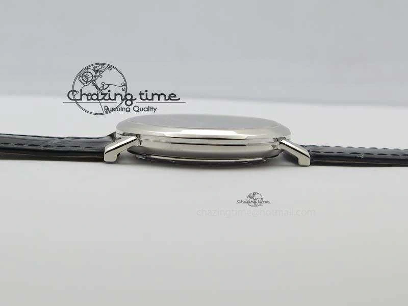 Contemporary Altiplano SS UT Best Edition Black Textured Dial On Black Leather Strap 9131