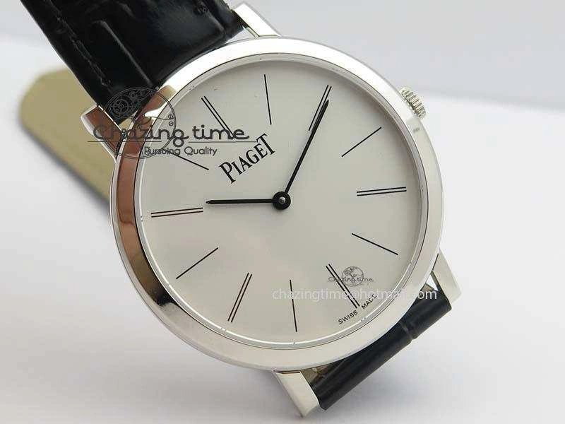 Altiplano SS UT Best Edition White Dial On Black Leather Strap Casual 9132