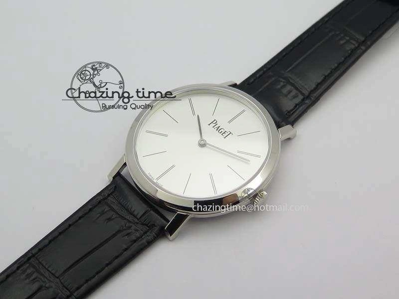 Altiplano SS UT Best Edition White Dial On Black Leather Strap Casual 9132
