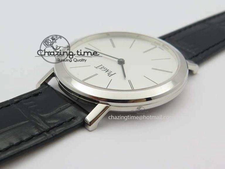 Altiplano SS UT Best Edition White Dial On Black Leather Strap Casual 9132