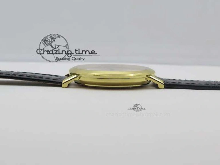 Altiplano YG UT Best Edition White Dial On Black Leather Strap FastDry 9129