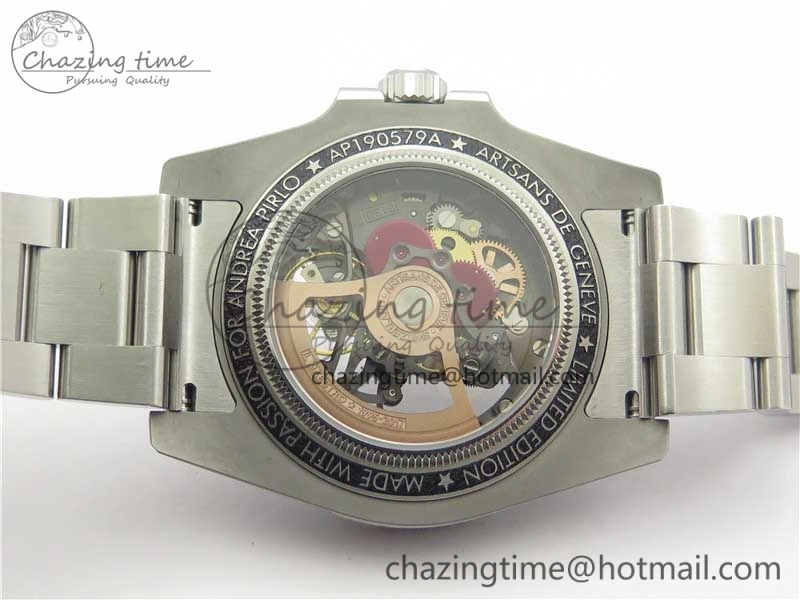 ComfortFit Andrea Pirlo Project Skeleton Submariner SS VRF Best Edition on SS Bracelet SA 2985