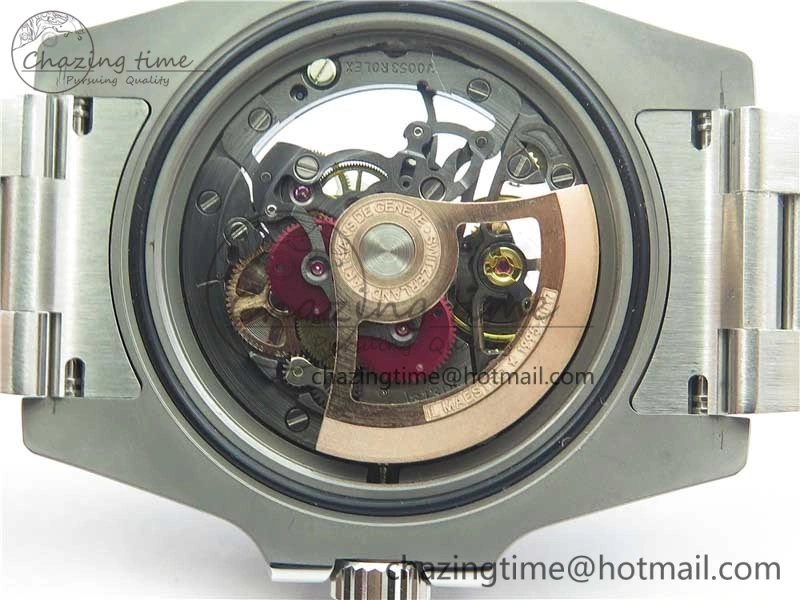 ComfortFit Andrea Pirlo Project Skeleton Submariner SS VRF Best Edition on SS Bracelet SA 2985