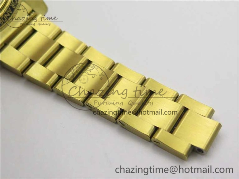 Upgraded Andrea Pirlo Project Skeleton Submariner YG VRF Best Edition on YG Bracelet SA 2981