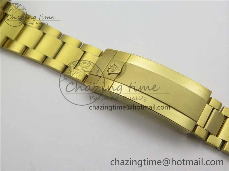 Upgraded Andrea Pirlo Project Skeleton Submariner YG VRF Best Edition on YG Bracelet SA 2981