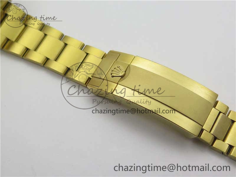 Upgraded Andrea Pirlo Project Skeleton Submariner YG VRF Best Edition on YG Bracelet SA 2981