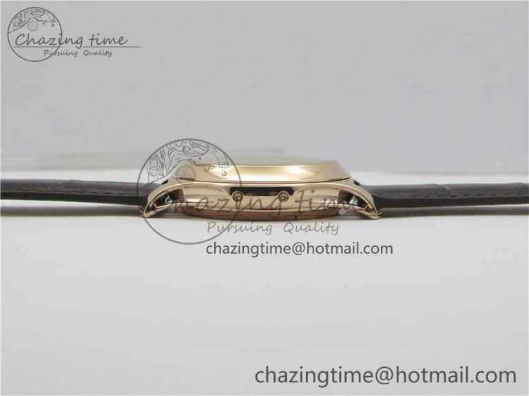 Attractive Annual Calendar Complications 5205R RG GRF Best Edition Black dial on Brown leather strap A 8920