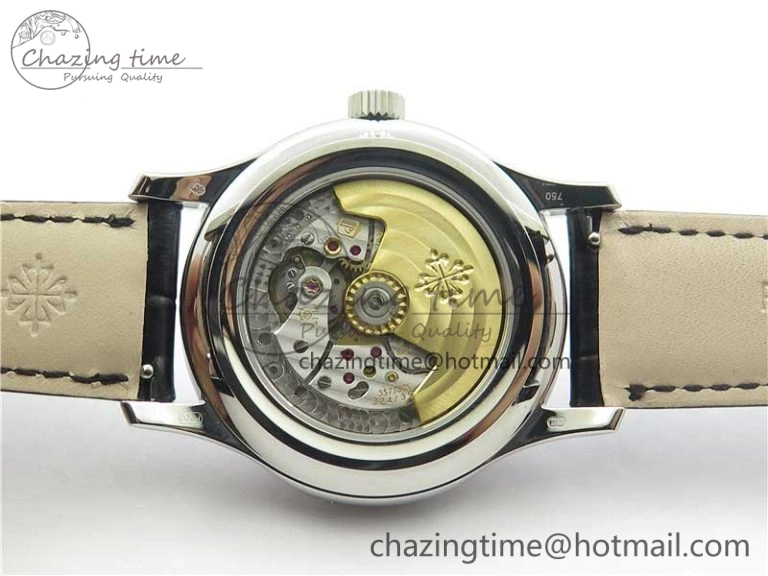 Annual Calendar Complications 5205R SS GRF Best Edition Black Dial on Black leather strap A Trendy 8923
