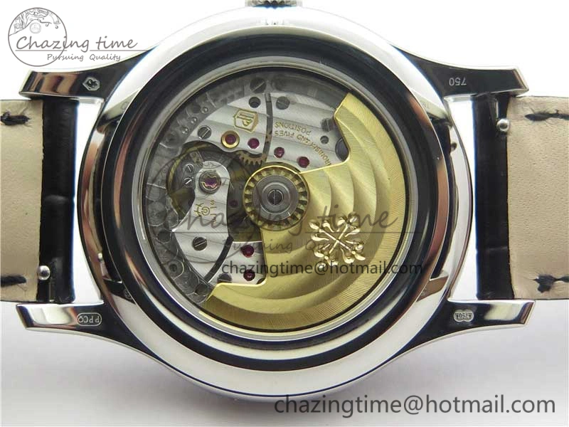 Annual Calendar Complications 5205R SS GRF Best Edition Blue Dial on Black leather strap A Lightweight 8922