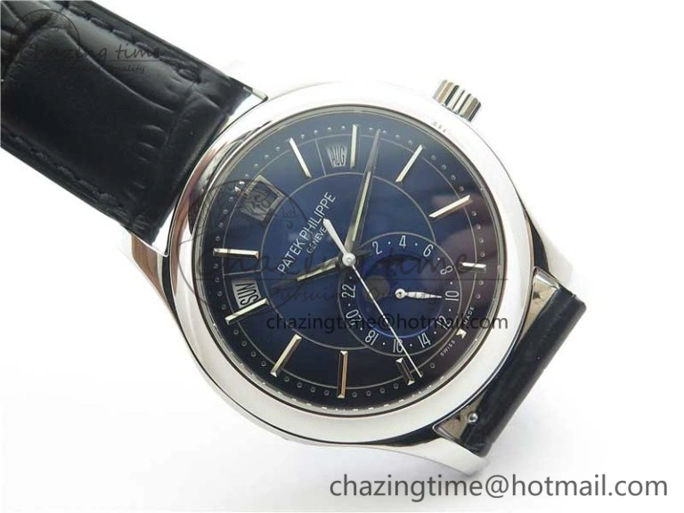 Annual Calendar Complications 5205R SS GRF Best Edition Blue Dial on Black leather strap A Lightweight 8922