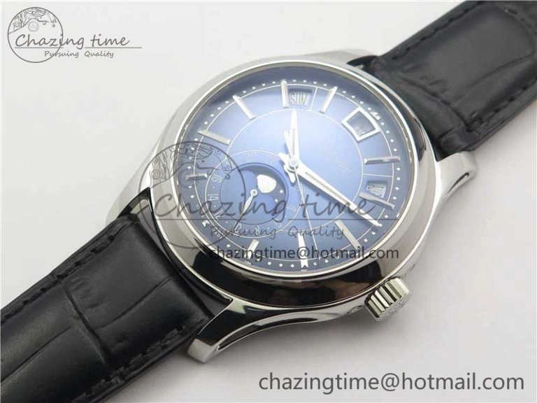Annual Calendar Complications 5205R SS GRF Best Edition Blue Dial on Black leather strap A Lightweight 8922