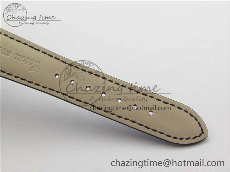 MoistureWicking Annual Calendar Complications 5205R SS GRF Best Edition White dial on Black leather strap A 8924