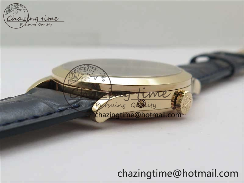 Annual Calendar Complications 5396 RG GRF Best Edition Blue Dial T Crystal Markers on Leather Strap A Packable 8860