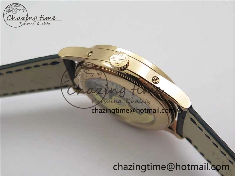 Annual Calendar Complications 5396 RG GRF Best Edition Blue Dial T Crystal Markers on Leather Strap A Packable 8860