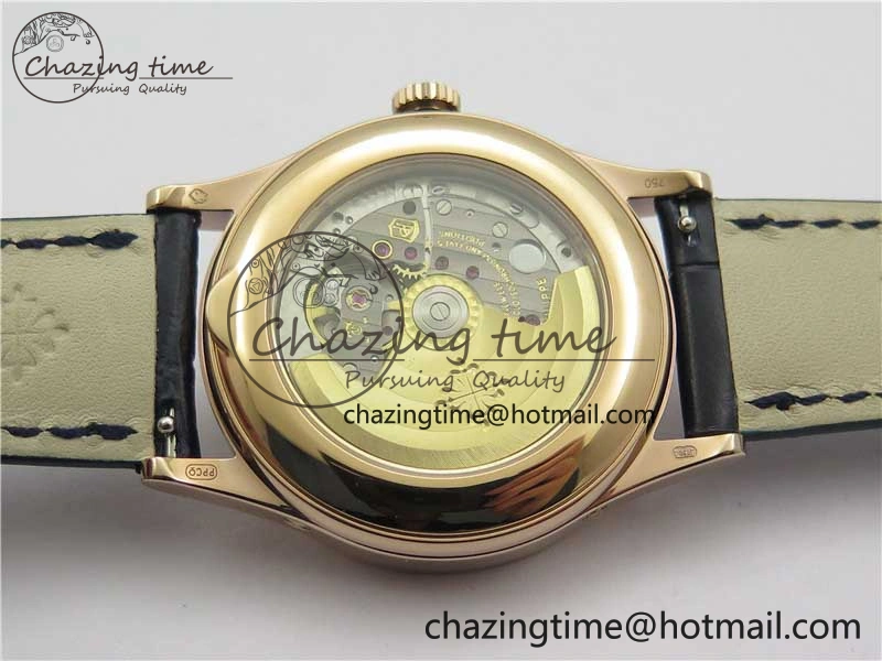 Annual Calendar Complications 5396 RG GRF Best Edition Blue Dial T Crystal Markers on Leather Strap A Packable 8860