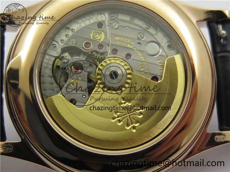 Annual Calendar Complications 5396 RG GRF Best Edition Blue Dial T Crystal Markers on Leather Strap A Packable 8860