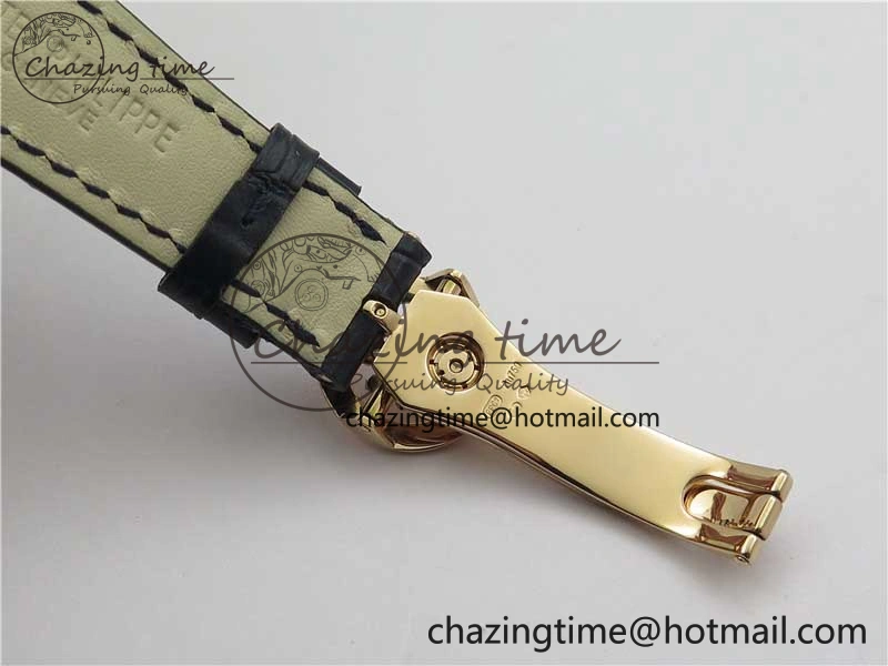 Annual Calendar Complications 5396 RG GRF Best Edition Blue Dial T Crystal Markers on Leather Strap A Packable 8860