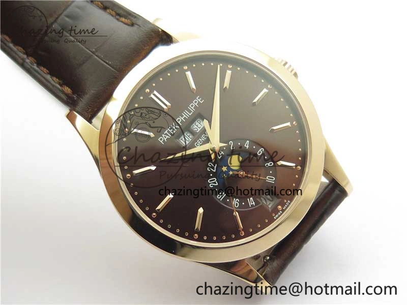 Annual Calendar Complications 5396 RG GRF Best Edition Brown Dial on Leather strap A SmoothTexture 8854