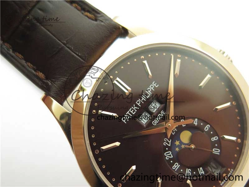 Annual Calendar Complications 5396 RG GRF Best Edition Brown Dial on Leather strap A SmoothTexture 8854