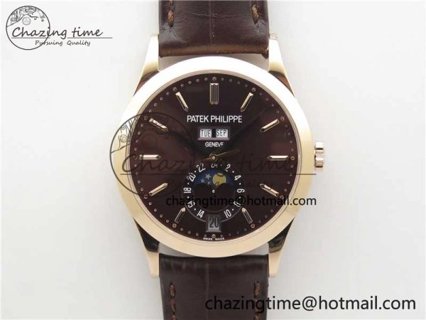 Annual Calendar Complications 5396 RG GRF Best Edition Brown Dial on Leather strap A SmoothTexture 8854