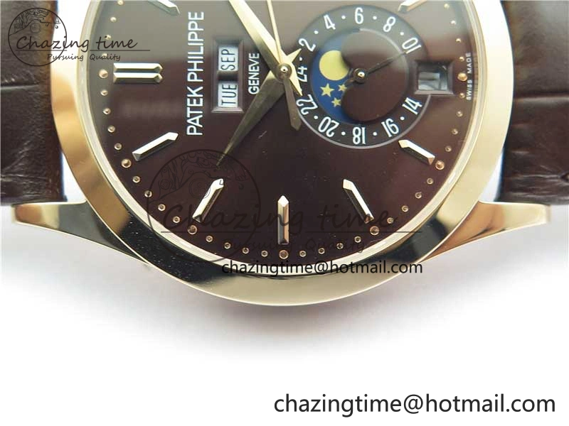 Annual Calendar Complications 5396 RG GRF Best Edition Brown Dial on Leather strap A SmoothTexture 8854