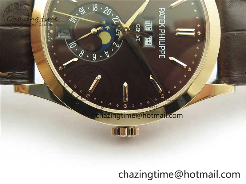 Annual Calendar Complications 5396 RG GRF Best Edition Brown Dial on Leather strap A SmoothTexture 8854