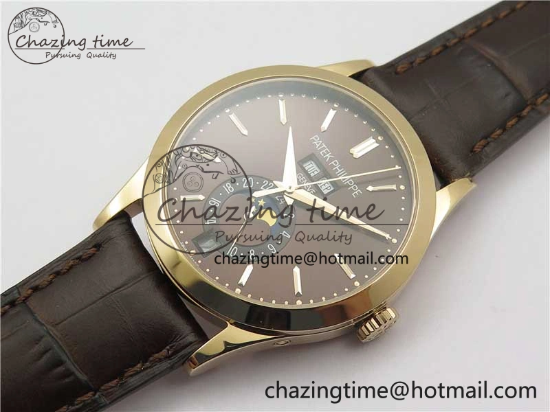 Annual Calendar Complications 5396 RG GRF Best Edition Brown Dial on Leather strap A SmoothTexture 8854