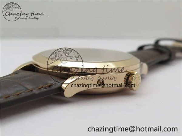 Thermal Annual Calendar Complications 5396 RG GRF Best Edition White Dial Blue Markers on Leather strap A 8856