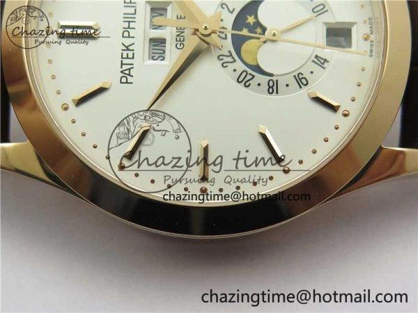 ComfortFit Annual Calendar Complications 5396 RG GRF Best Edition White Dial on Leather strap A 8857