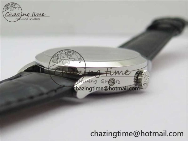 EasyCare Annual Calendar Complications 5396 SS GRF Best Edition Gray Dial on Leather Strap A 8859