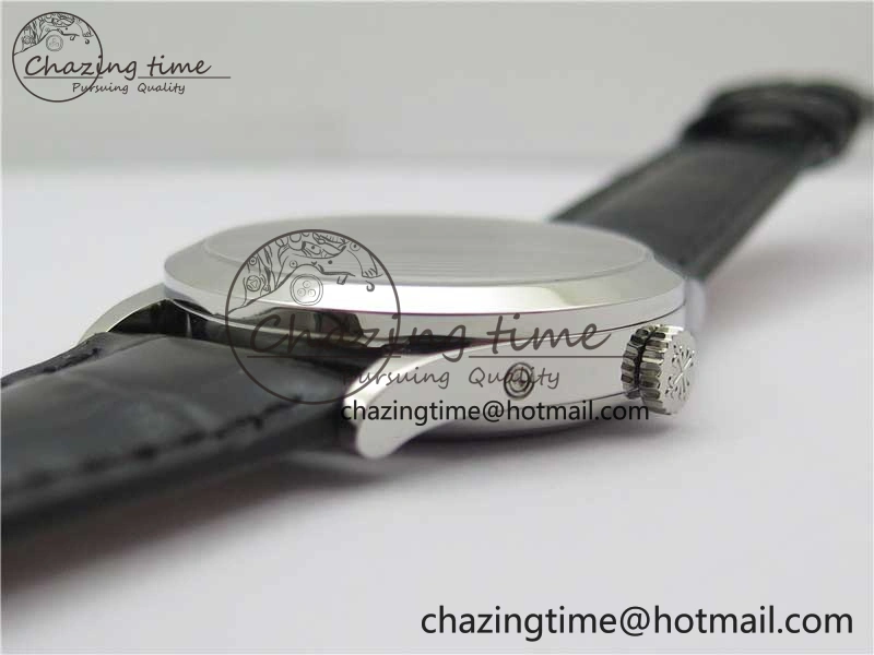 EasyCare Annual Calendar Complications 5396 SS GRF Best Edition Gray Dial on Leather Strap A 8859