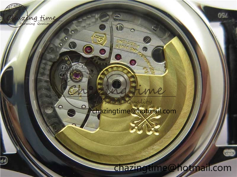 EasyCare Annual Calendar Complications 5396 SS GRF Best Edition Gray Dial on Leather Strap A 8859