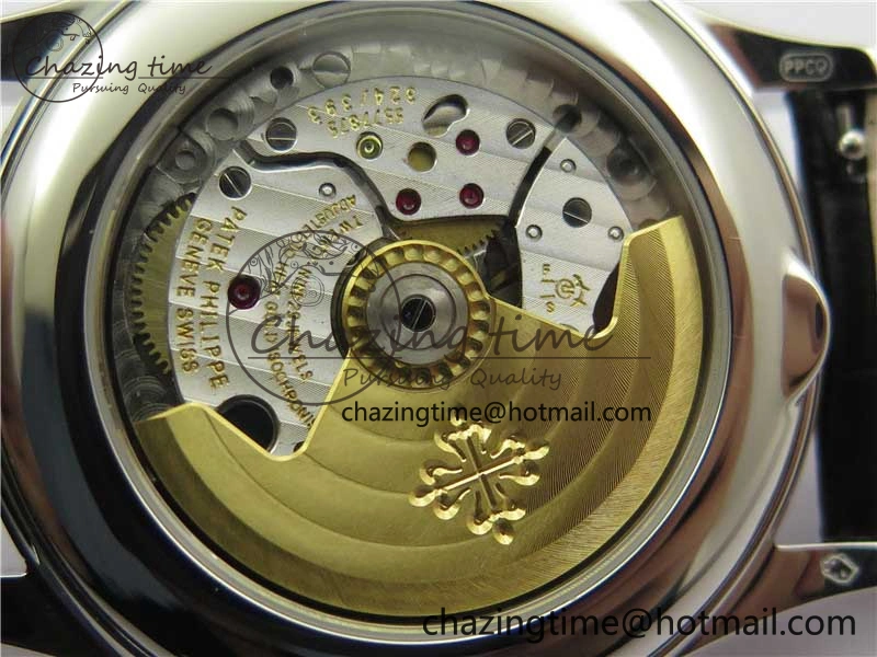 EasyCare Annual Calendar Complications 5396 SS GRF Best Edition Gray Dial on Leather Strap A 8859