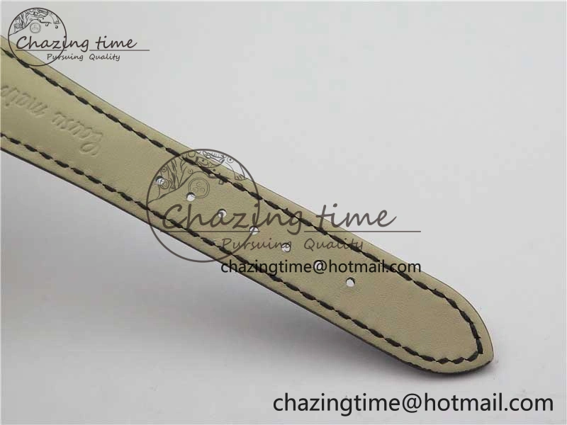 EasyCare Annual Calendar Complications 5396 SS GRF Best Edition Gray Dial on Leather Strap A 8859
