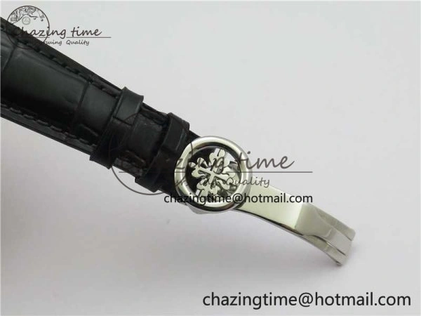 EasyCare Annual Calendar Complications 5396 SS GRF Best Edition Gray Dial on Leather Strap A 8859