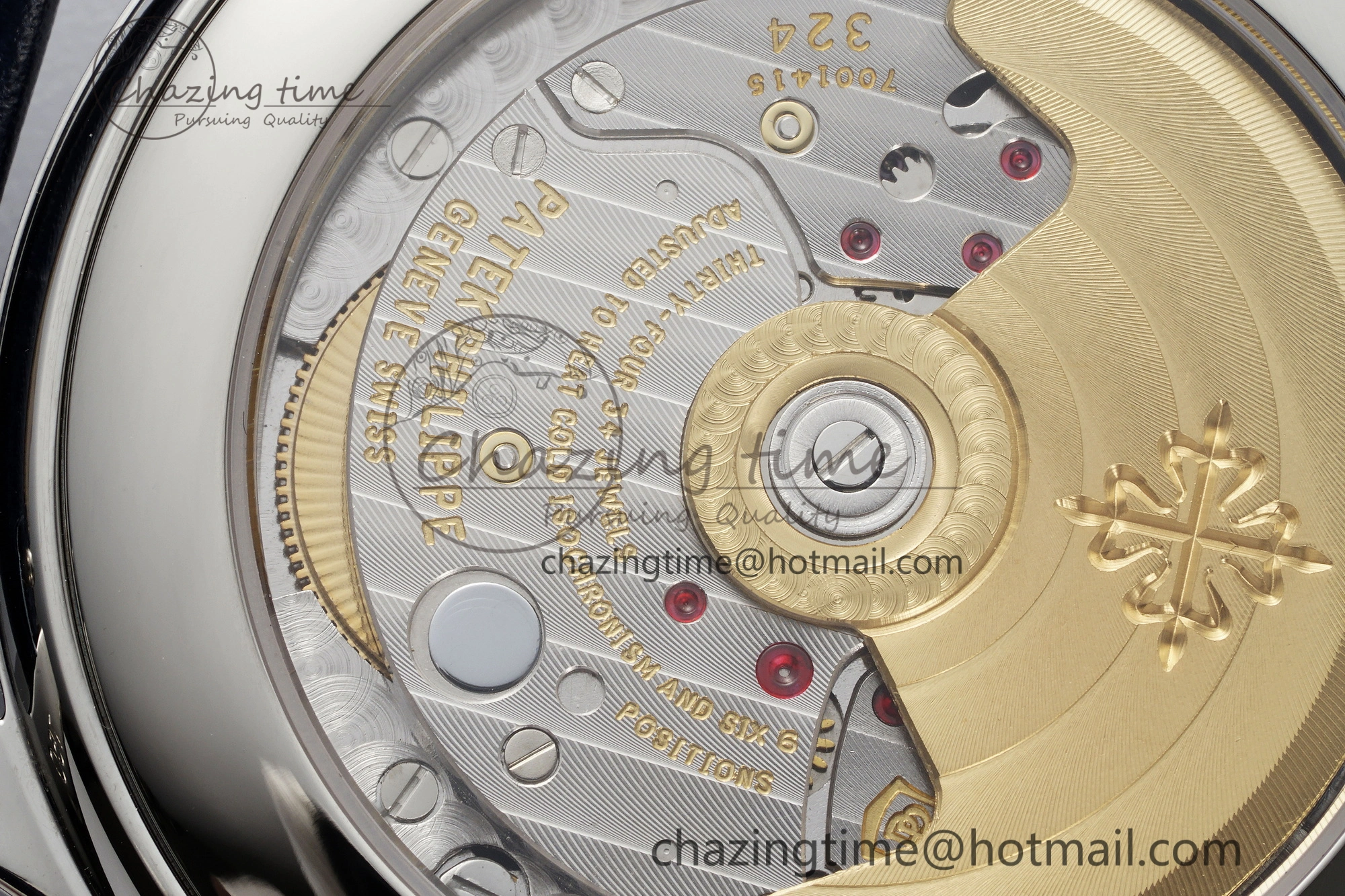 Stylish Annual Calendar Moonphase 5396 SS ZF 1:1 Best Edition White Blue Dial on Blue Leather Strap A 8822