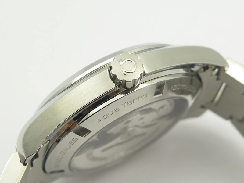 Functional Aqua Terra 150M 15,000 GAUSS VSF 1:1 Best Edition Black Textured Dial On SS Bracelet A8508 Super Clone 8056