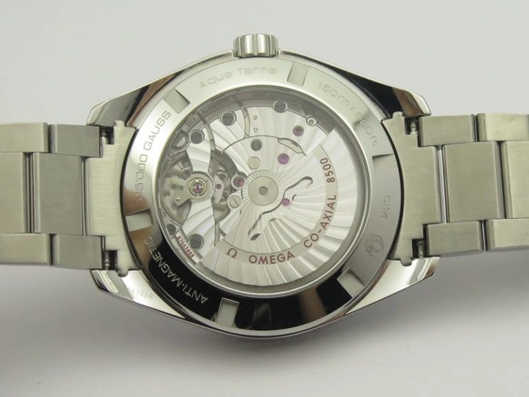 Functional Aqua Terra 150M 15,000 GAUSS VSF 1:1 Best Edition Black Textured Dial On SS Bracelet A8508 Super Clone 8056