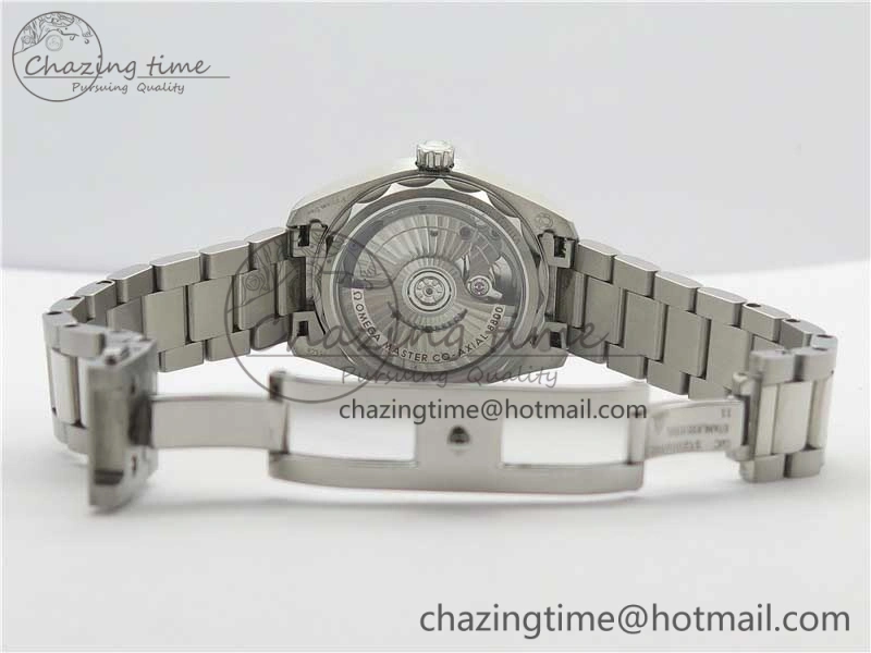 Tailored Aqua Terra 150M 34mm Ladies SS VSF 1:1 Best Edition Blue Wave Dial on SS Bracelet A 10570