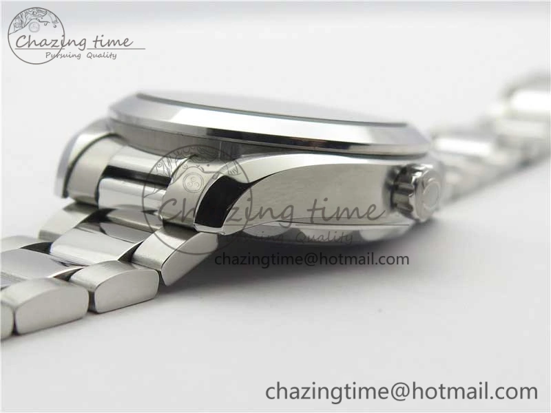 Aqua Terra 150M 34mm Ladies SS VSF 1:1 Best Edition Silver Dial Diamonds Markers on SS Bracelet A Comfortable 10568