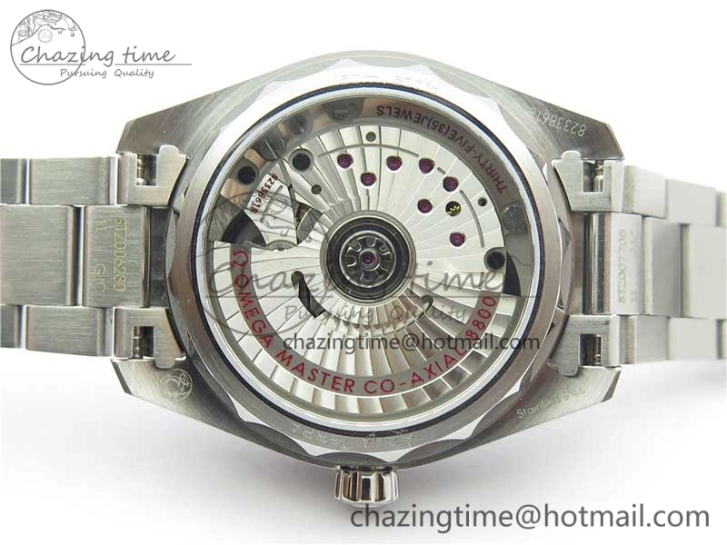 Lightweight Aqua Terra 150M 34mm Ladies SS VSF 1:1 Best Edition White Wave Dial SS Markers on SS Bracelet A 10564