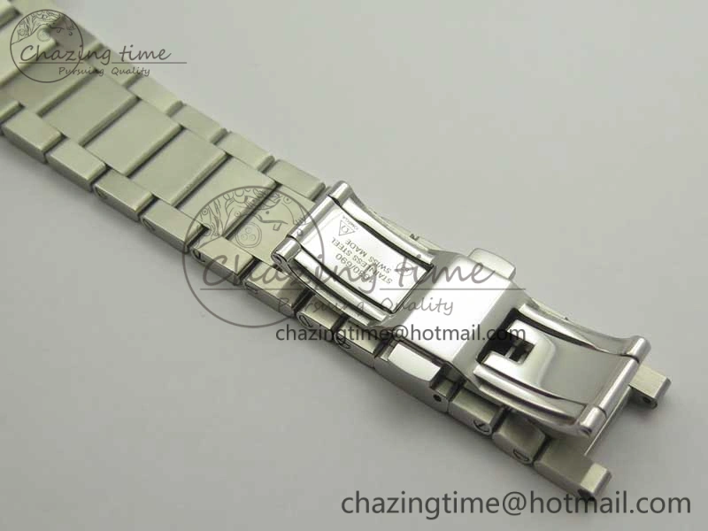 EasyCare Aqua Terra 150M 43.5mm GMT SS VSF 1:1 Best Edition Blue Textured Dial on SS Bracelet A8605 Super Clone V 7996