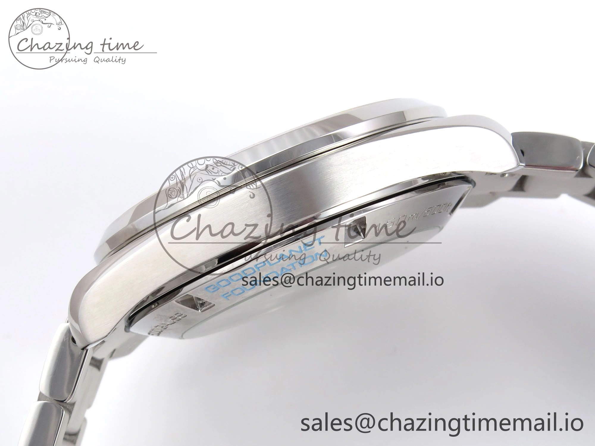 Aqua Terra 150M GMT OMF 1:1 Best Edition White Blue Dial on SS Bracelet A NewStyle 7709