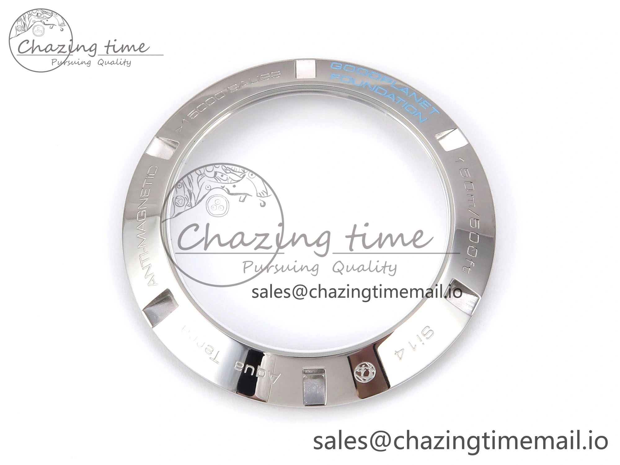 Aqua Terra 150M GMT OMF 1:1 Best Edition White Blue Dial on SS Bracelet A NewStyle 7709