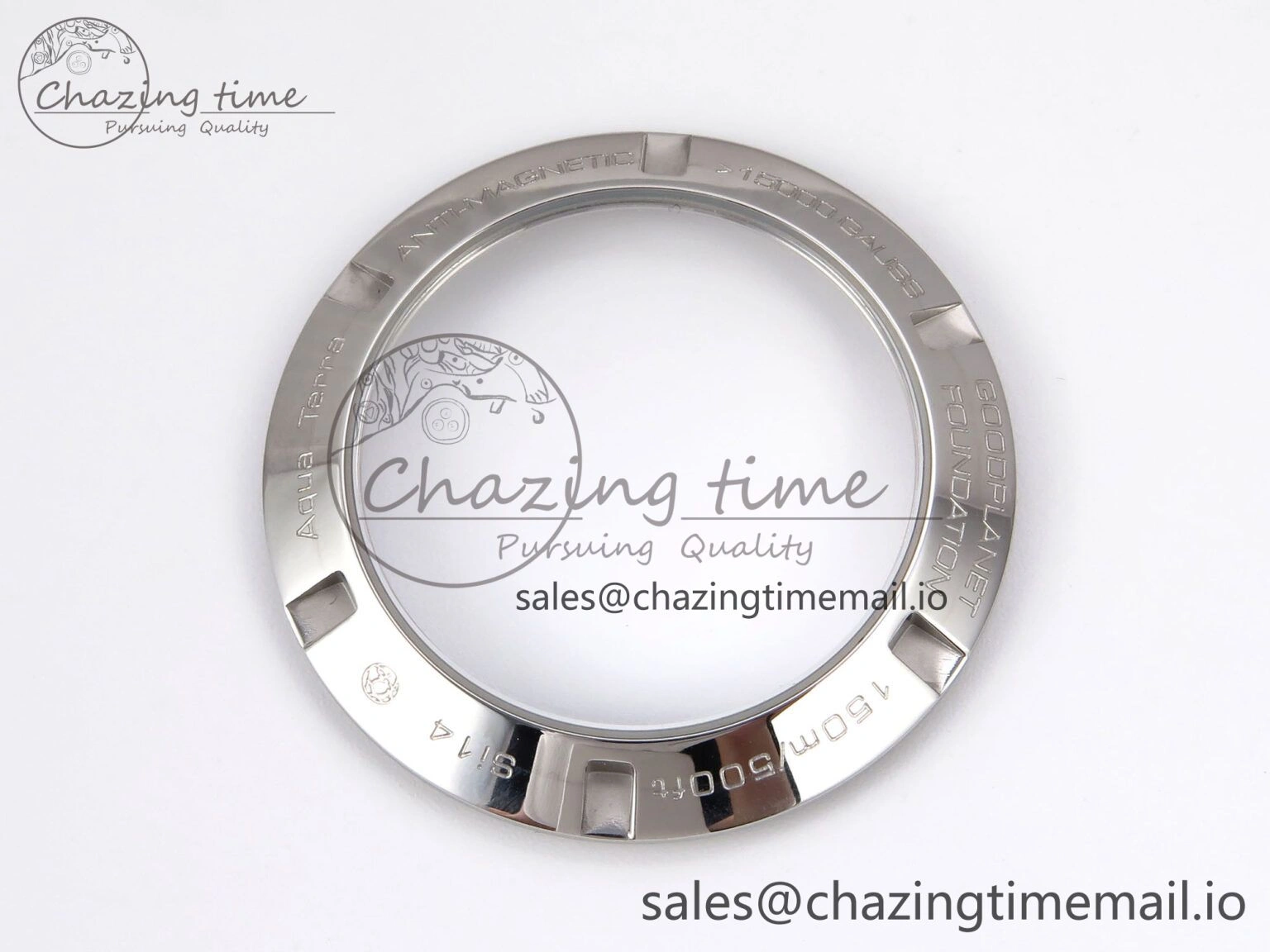 FlexibleFit Aqua Terra 150M GMT OMF 1:1 Best Edition White RG Textured Dial on SS Bracelet A 7714