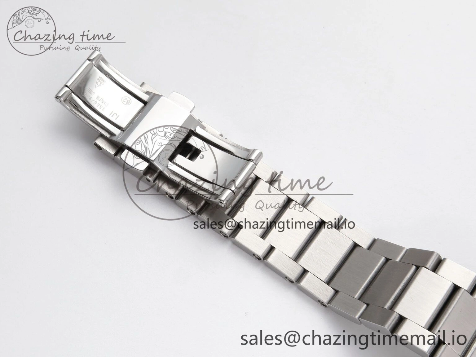 FlexibleFit Aqua Terra 150M GMT OMF 1:1 Best Edition White RG Textured Dial on SS Bracelet A 7714