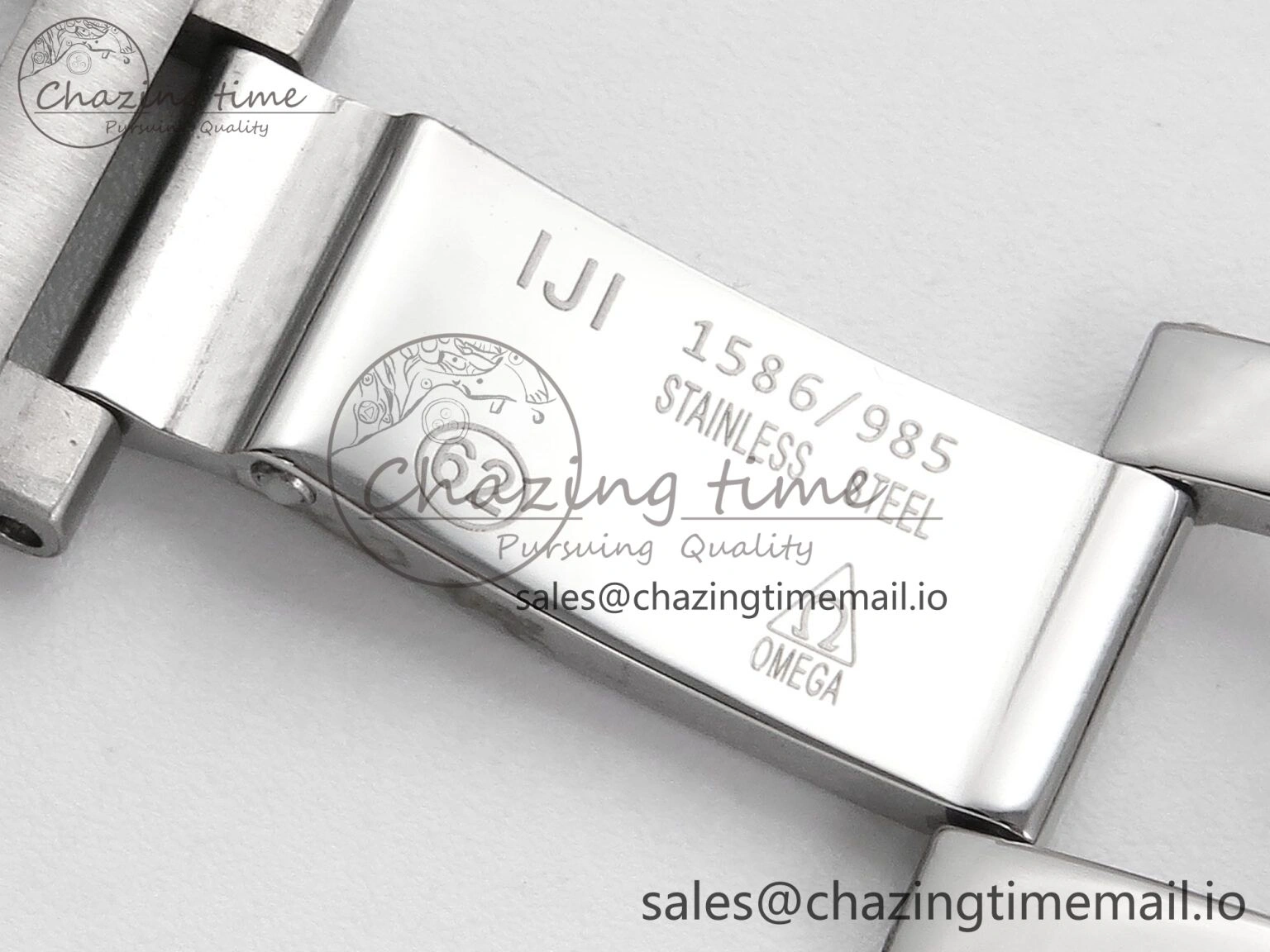 FlexibleFit Aqua Terra 150M GMT OMF 1:1 Best Edition White RG Textured Dial on SS Bracelet A 7714